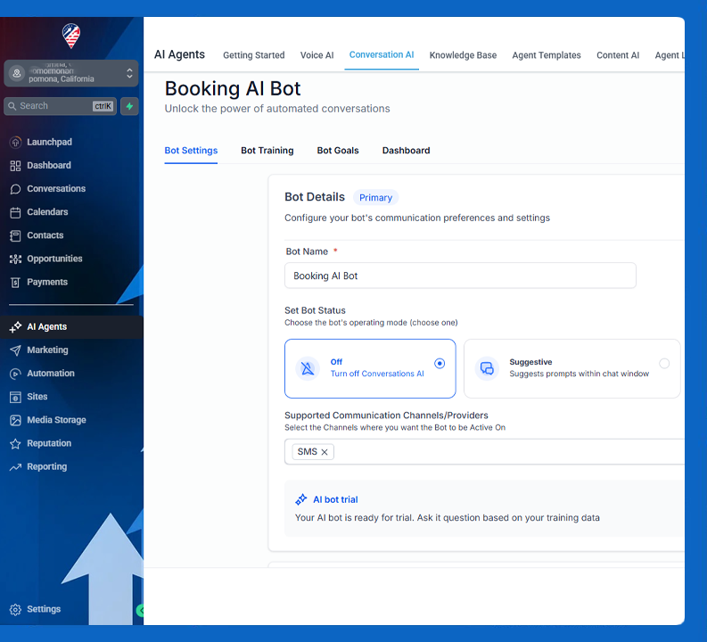 CRM setup